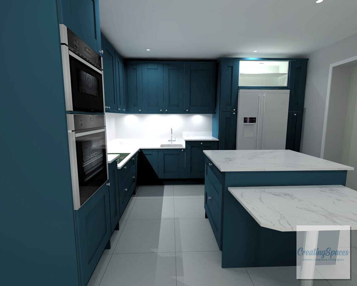 Wheelchair Accessible Kitchen In Halifax Case Study Creating Spaces   Cad Wheelchair Kitchen Halifax1 